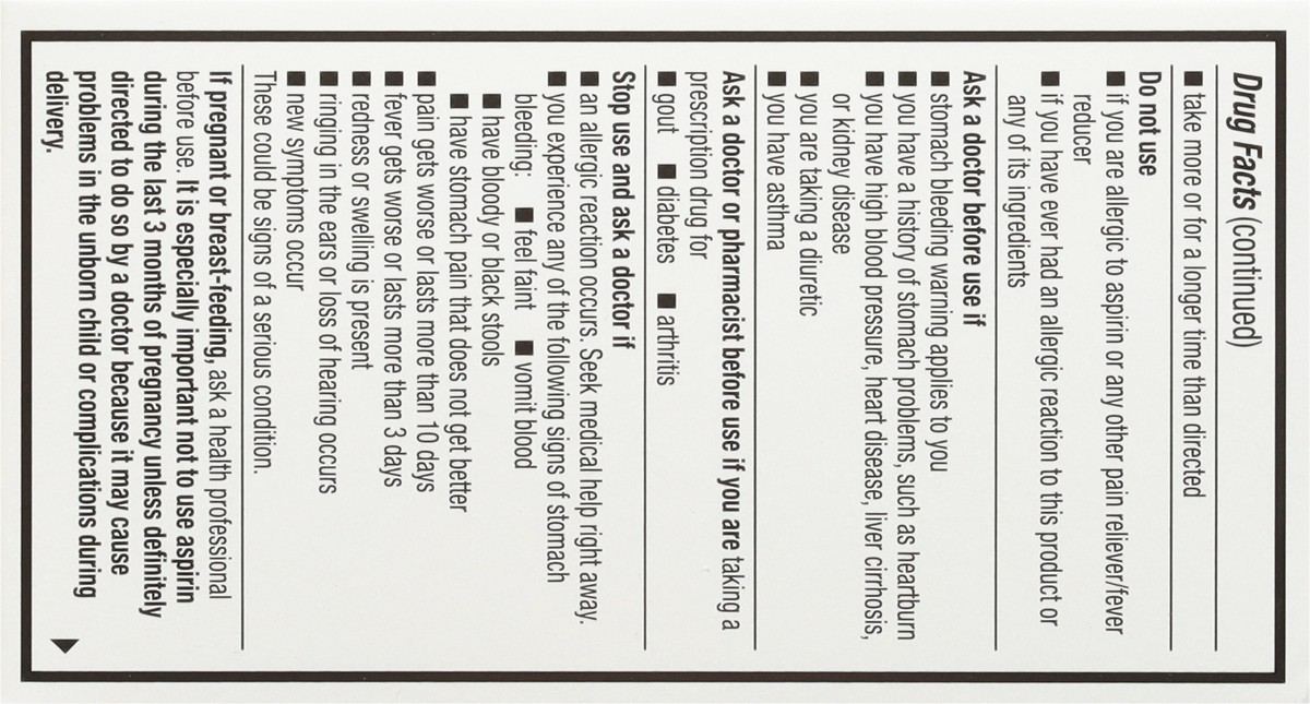 slide 5 of 9, TopCare Aspirin 81Mg, 500 ct