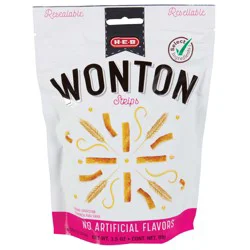 H-E-B Wonton Strips