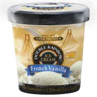 Double Rainbow French Vanilla Ice Cream 1 pt