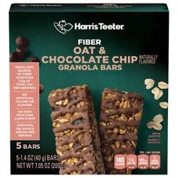 Harris Teeter Oat & Chocolate Chip Fiber Bars