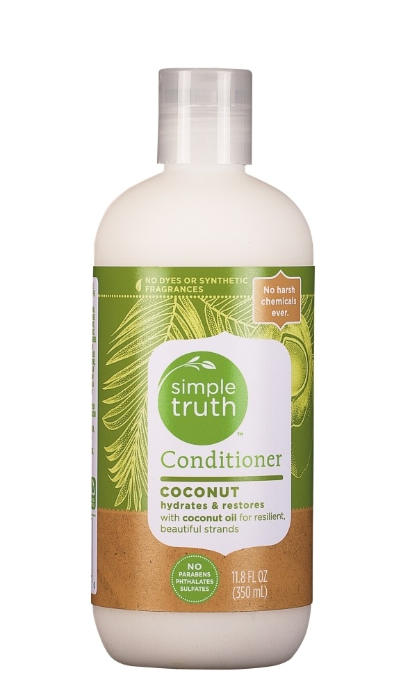 slide 1 of 1, Simple Truth Coconut Oil Conditioner, 11.84 fl oz