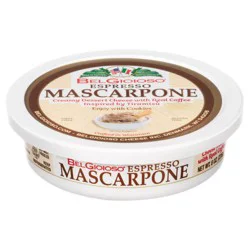 BelGioioso Espresso Mascarpone Cheese 8 oz