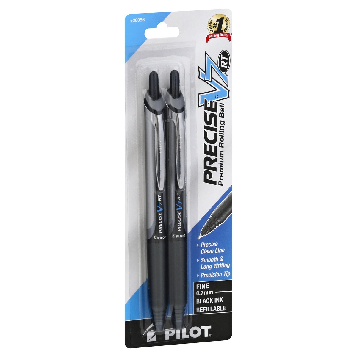 slide 3 of 9, Pilot Precise V7 Premium Rolling Ball Pen - 2 CT, 2 ct