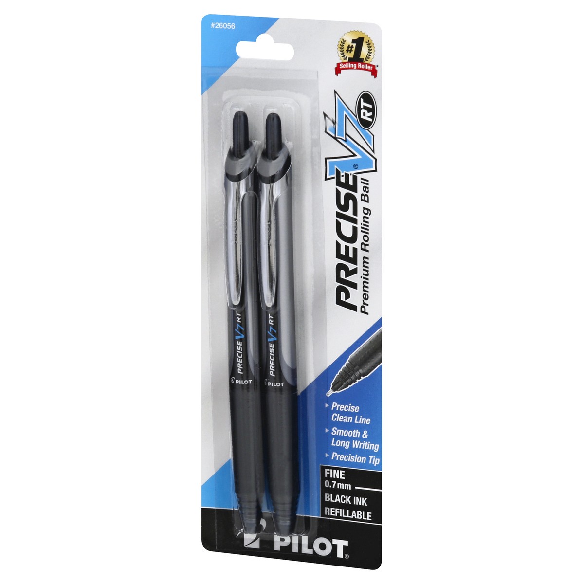 slide 5 of 9, Pilot Precise V7 Premium Rolling Ball Pen - 2 CT, 2 ct