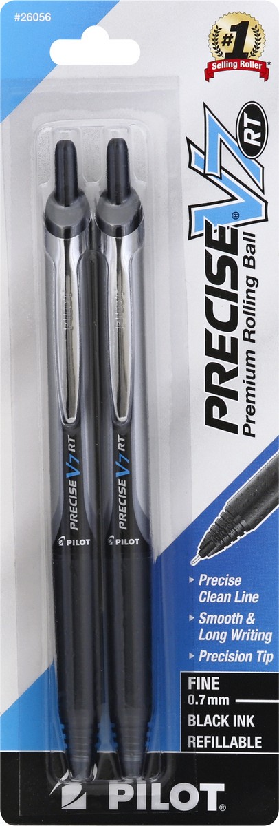 slide 1 of 9, Pilot Precise V7 Premium Rolling Ball Pen - 2 CT, 2 ct