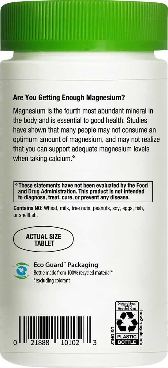 slide 3 of 7, Rainbow Light Magnesium Calcium Plus Multi Mineral Supplement, 180 Count, 1 Bottle, 180 ct
