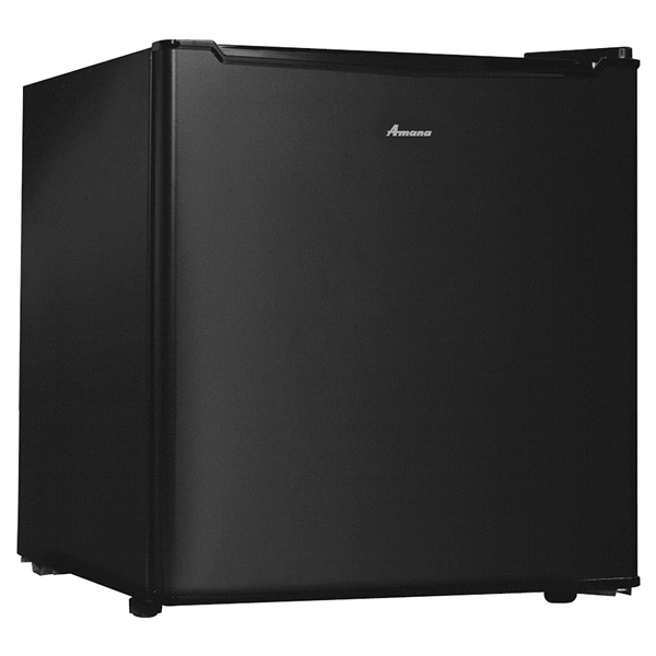 slide 1 of 1, Amana 1.7 Cu. Compact Refrigerator, Black, 1 ct