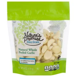 Nature's Promise Natural Whole Peeled Garlic
