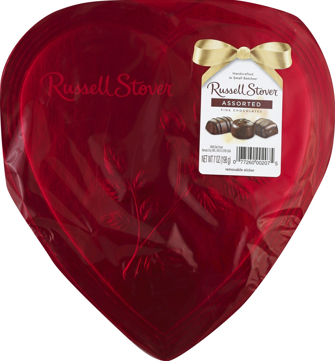 slide 3 of 3, Russell Stover Valentines Mixed Design Romantic Heart Box, 6.25 oz