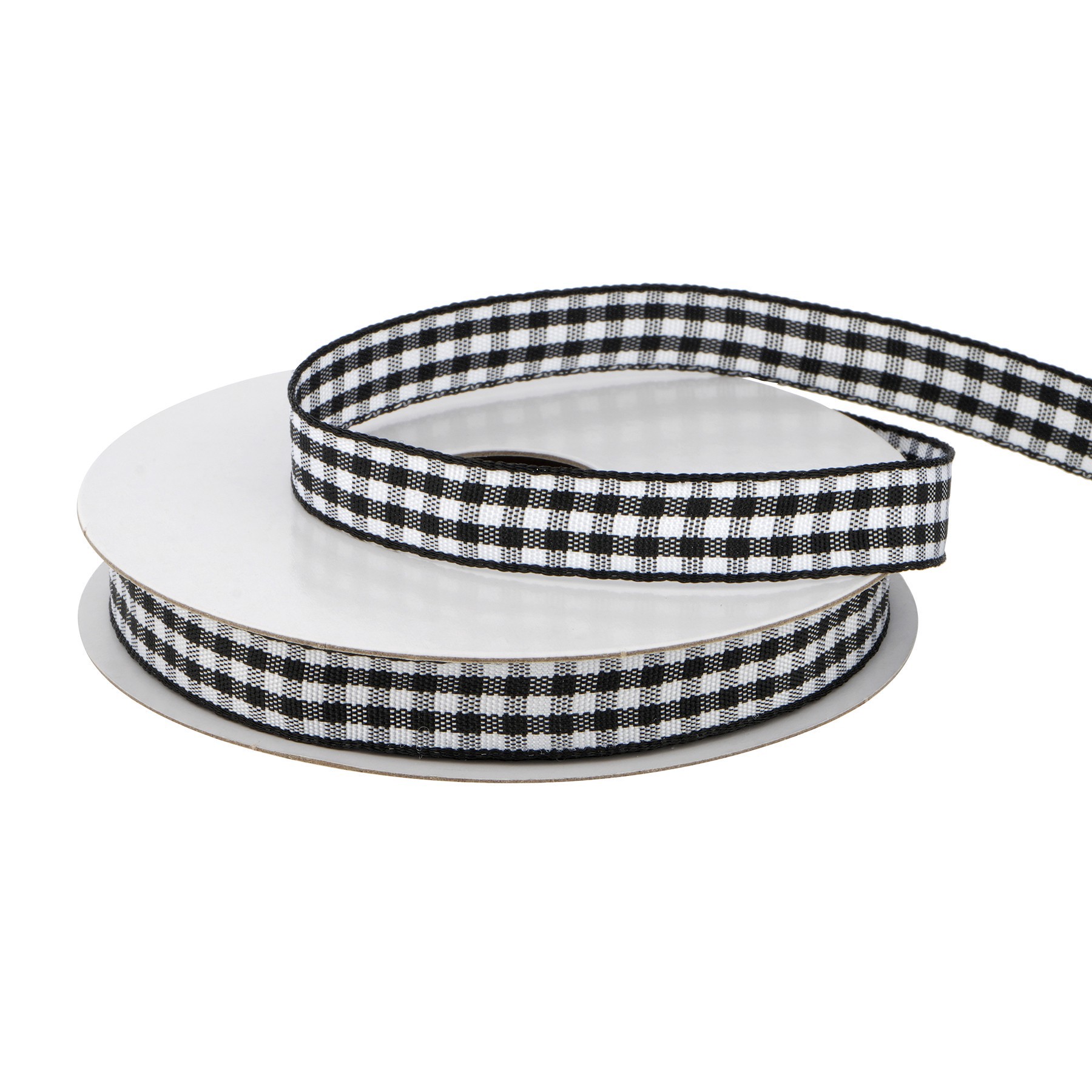 slide 2 of 3, 3/8" X 2yd. Gingham Value Pack Ribbon By Celebrate It, 3/8 in x 2 yd