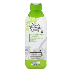 Nature's Promise Organic 2% Reduced Fat Milk
