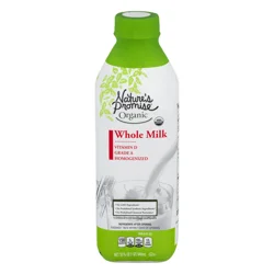 Nature's Promise Organic Vitamin D Whole Milk