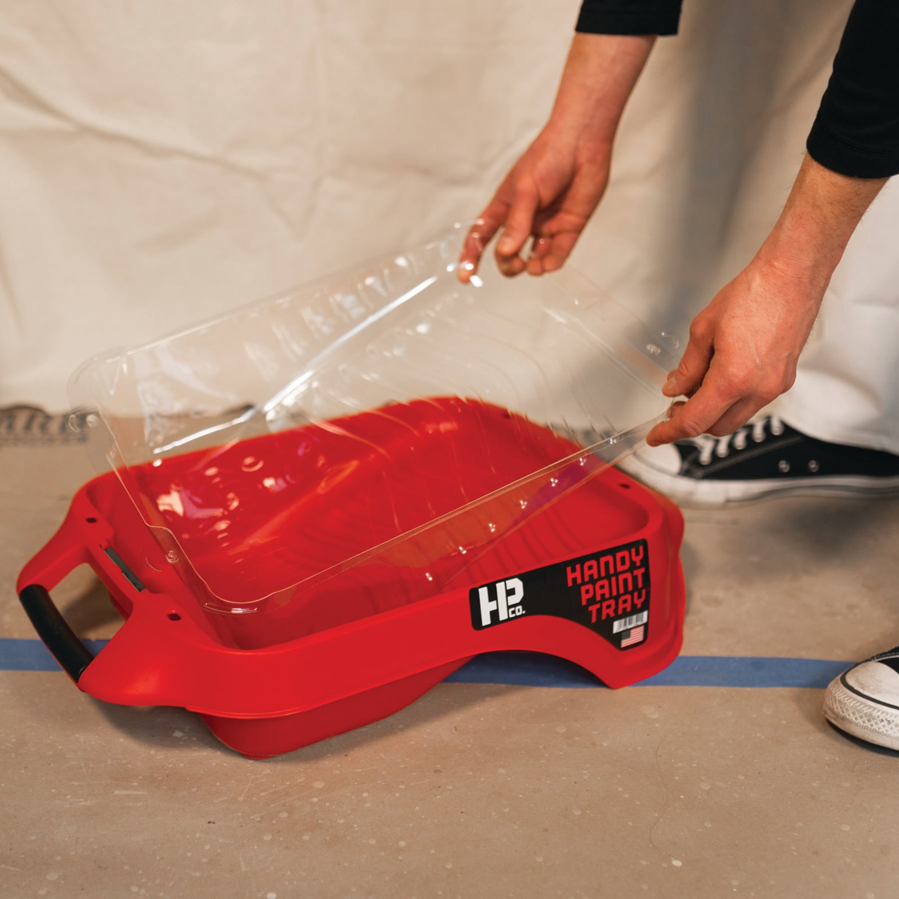 slide 6 of 6, HANDy HANDy 3 -Pack 14-in Disposable Paint Tray Liner, 1 ct