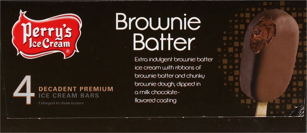slide 12 of 18, Perrys Icecrm Brownie Batter Bars 14Oz, 14 oz