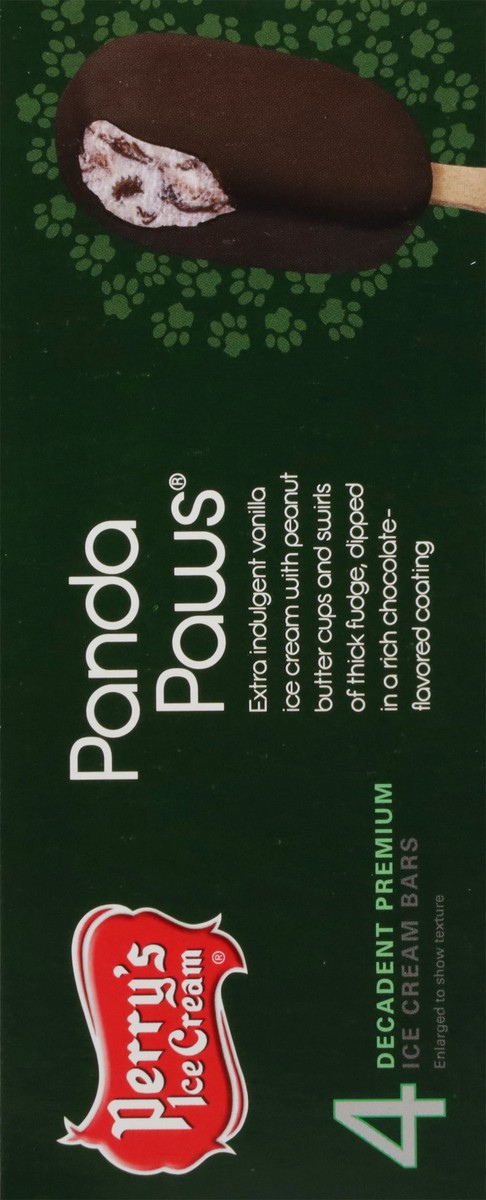 slide 14 of 17, Perry's Ice Cream Extra Indulgent Decadent Premium Panda Paws Ice Cream Bars 4 - 3.5 fl oz Bars, 4 ct