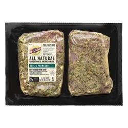 Hatfield Dry Rubbed Garlic Parmesan Pork Chop 8 ea