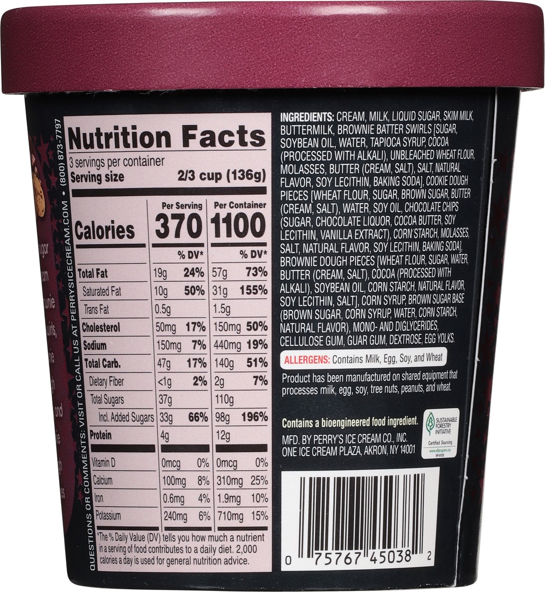 slide 12 of 14, Perrys Icecrm Cheat Day 16Oz, 16 oz