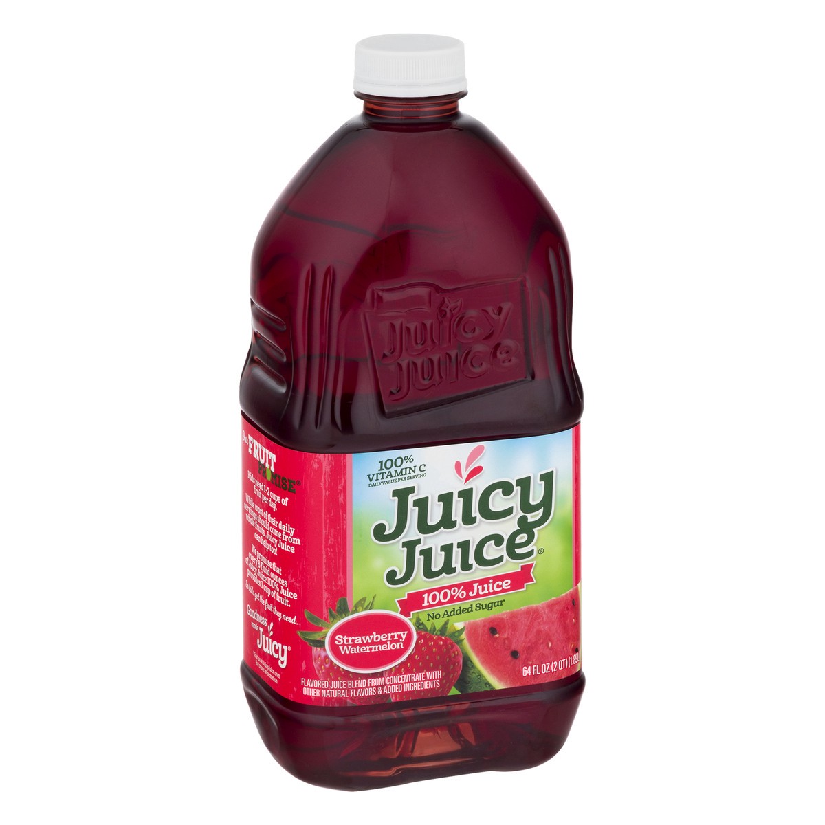 slide 4 of 13, Juicy Juice 100% Juice, Strawberry Watermelon, 64 FL OZ Bottle, 64 fl oz