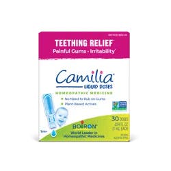 Camilia Boiron Liquid Doses 1m+ Teething Relief 30 - 0.034 fl oz Each