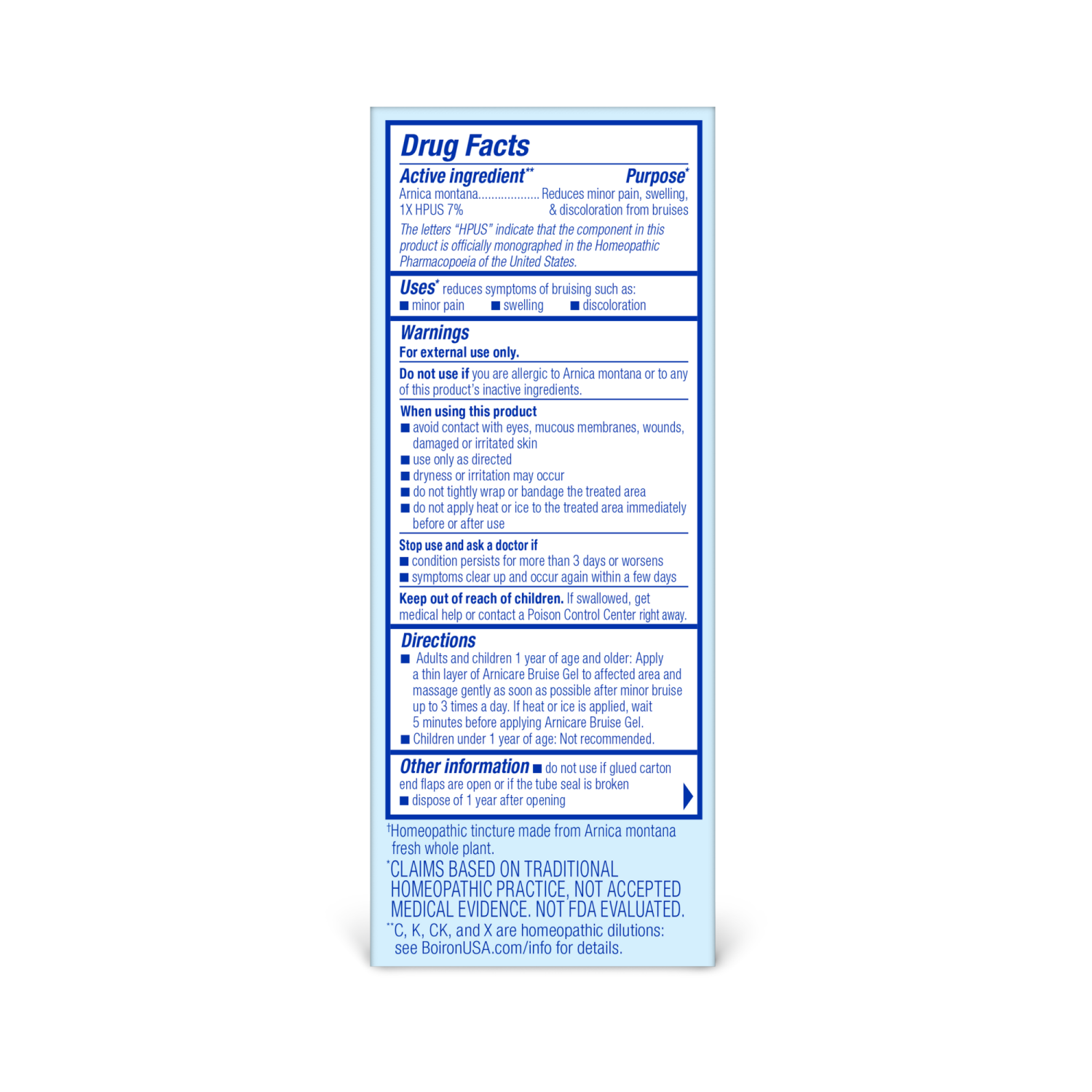 slide 2 of 2, Arnicare Bruise Gel 1.5 oz, 1.50 oz