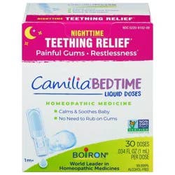 Boiron Camilia Bedtime Liquid Doses - Teething Relief
