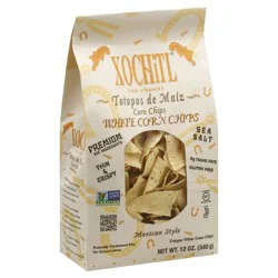Xochitl Organic Mexican White Corn Tortilla Chips 12 oz