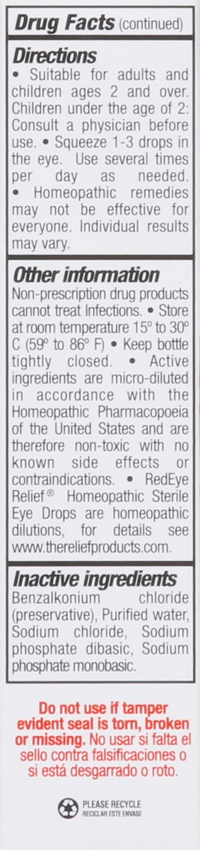 slide 2 of 13, TRP Red Eye Relief Eye Drops 0.33 fl oz, 0.33 fl oz