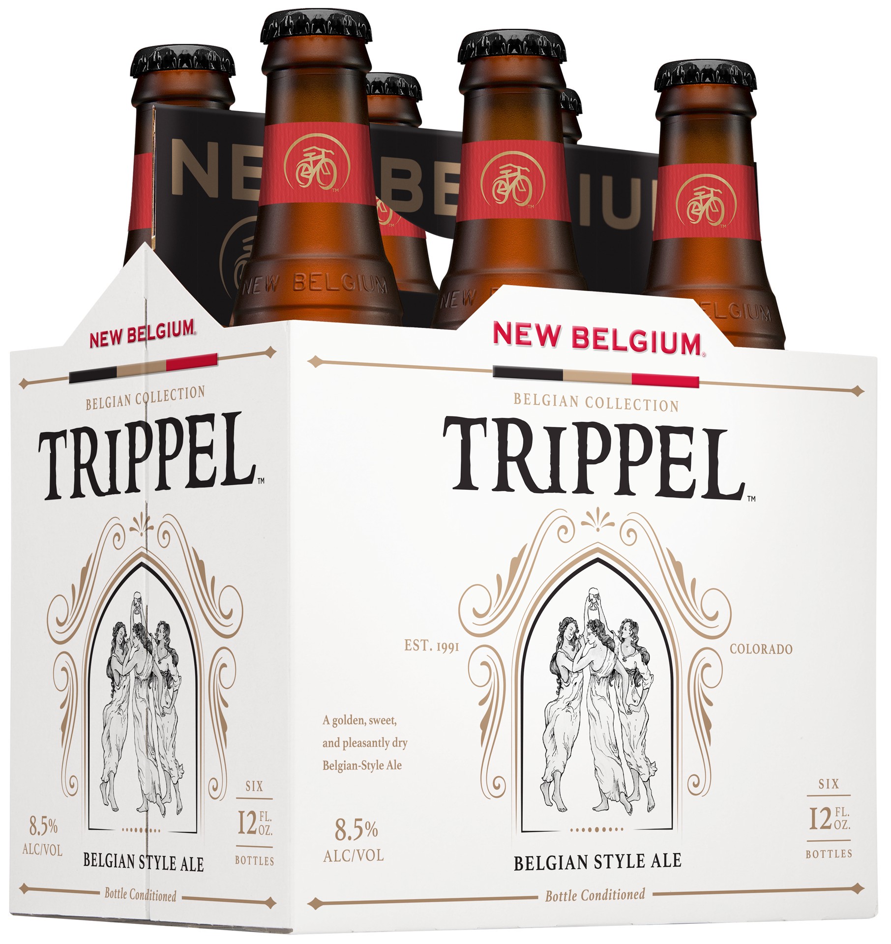 slide 4 of 4, Trippel Belgian Style Ale Beer, 6 ct; 12 oz
