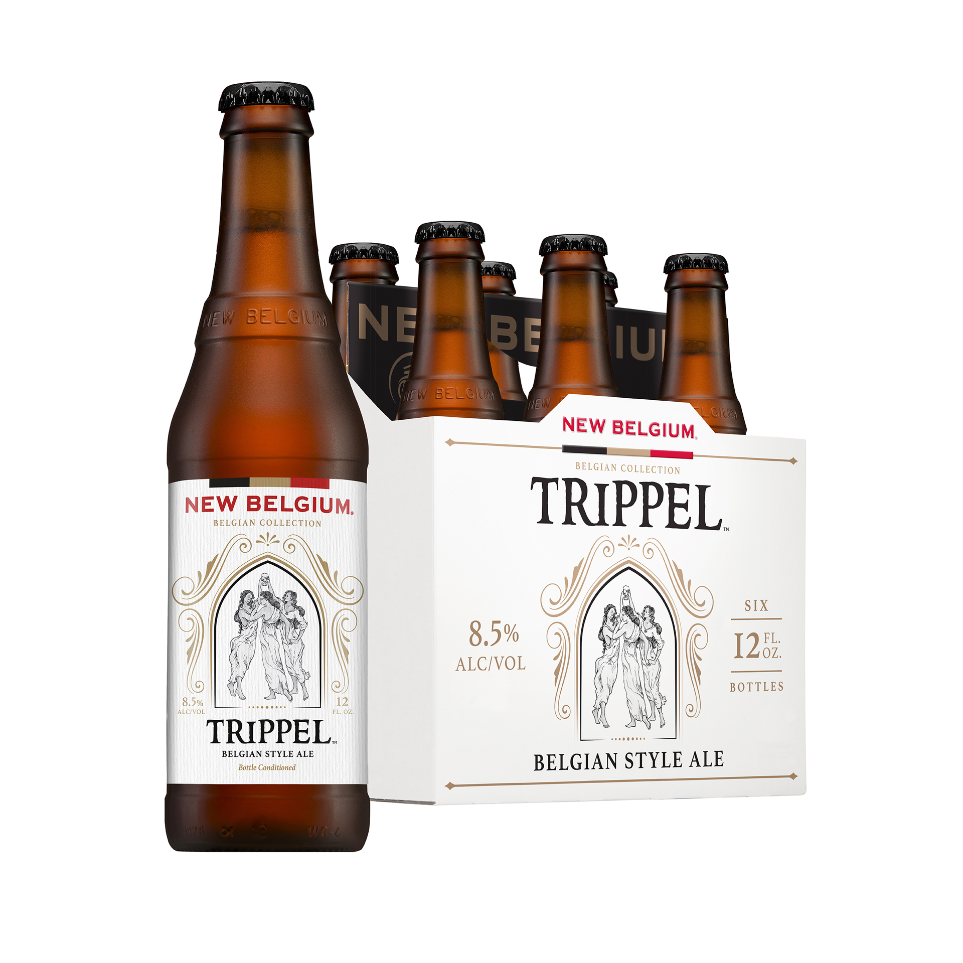 slide 3 of 4, Trippel Belgian Style Ale Beer, 6 ct; 12 oz