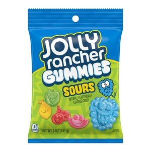 slide 1 of 1, Jolly Rancher Gummies Candy, Sour Fruit Flavors, 5 Oz, 5.12 oz