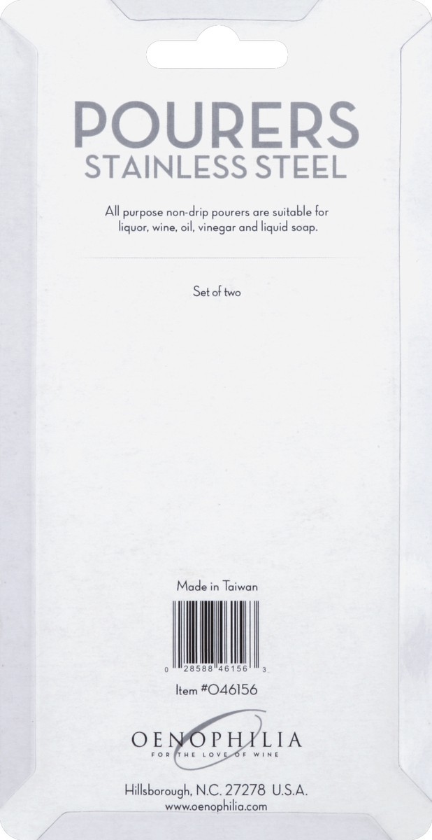 slide 2 of 3, Oenophilia Pourers 2 ea, 1 ct