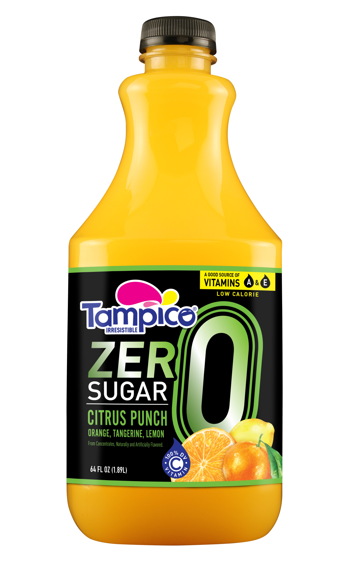 slide 1 of 1, Tampico Citrus Punch Zero Sugar, 64 oz