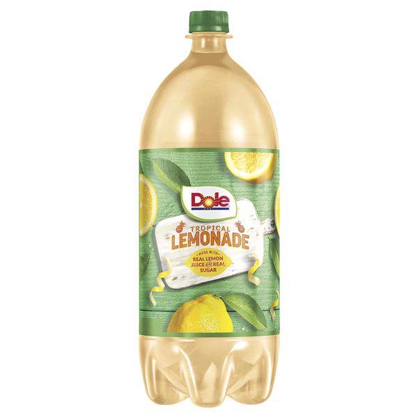 Dole Juice Drink Tropical Lemonade Plastic Bottle 2 liter Shipt