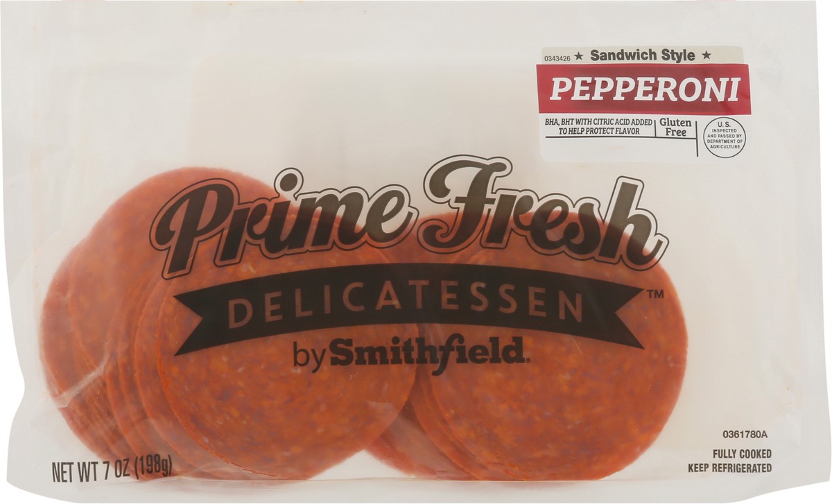 slide 9 of 9, Prime Fresh Sandwich Style Pepperoni 7 oz, 7 oz