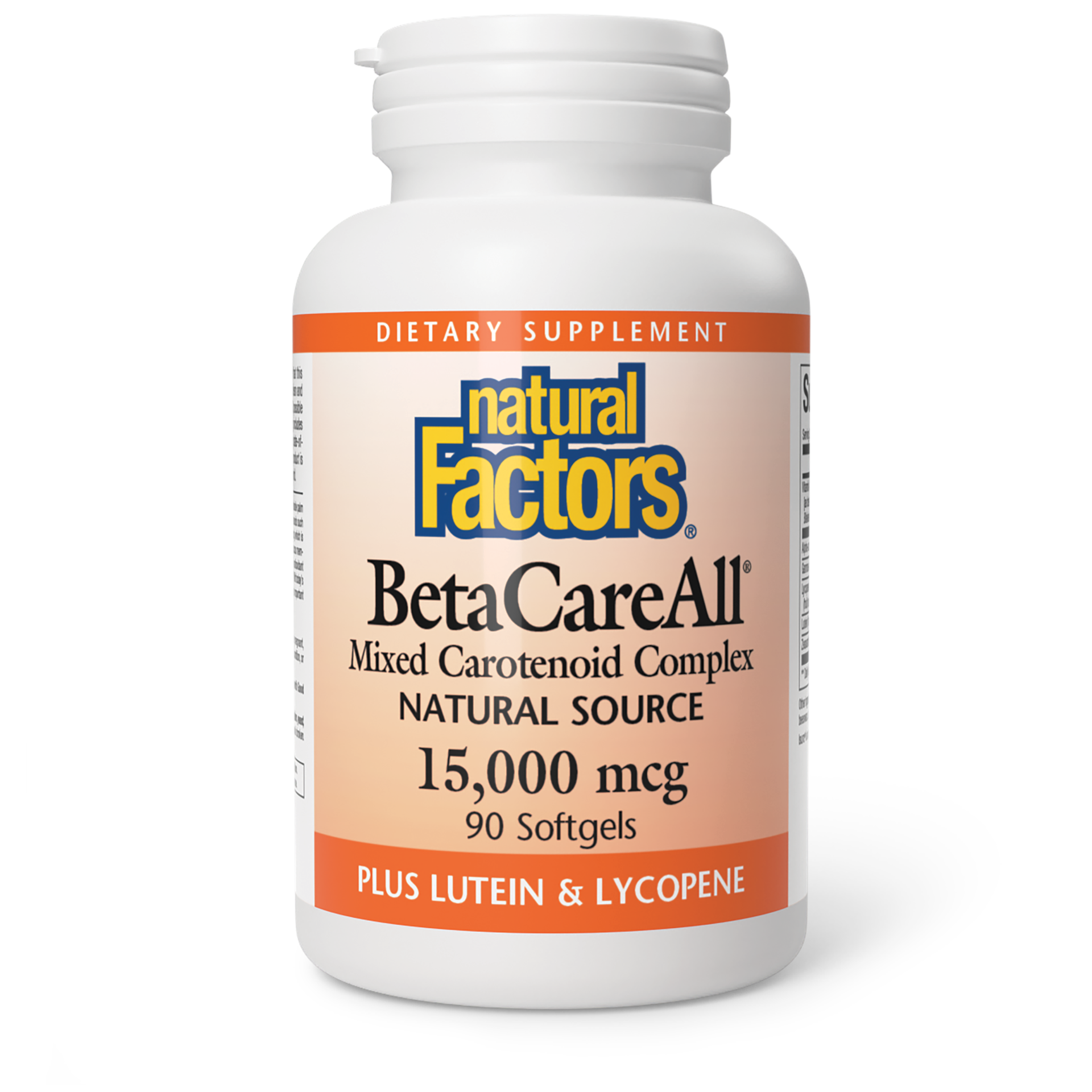 slide 1 of 2, Natural Factors BetaCareAll Mixed Carotenoid Complex, 1 ct