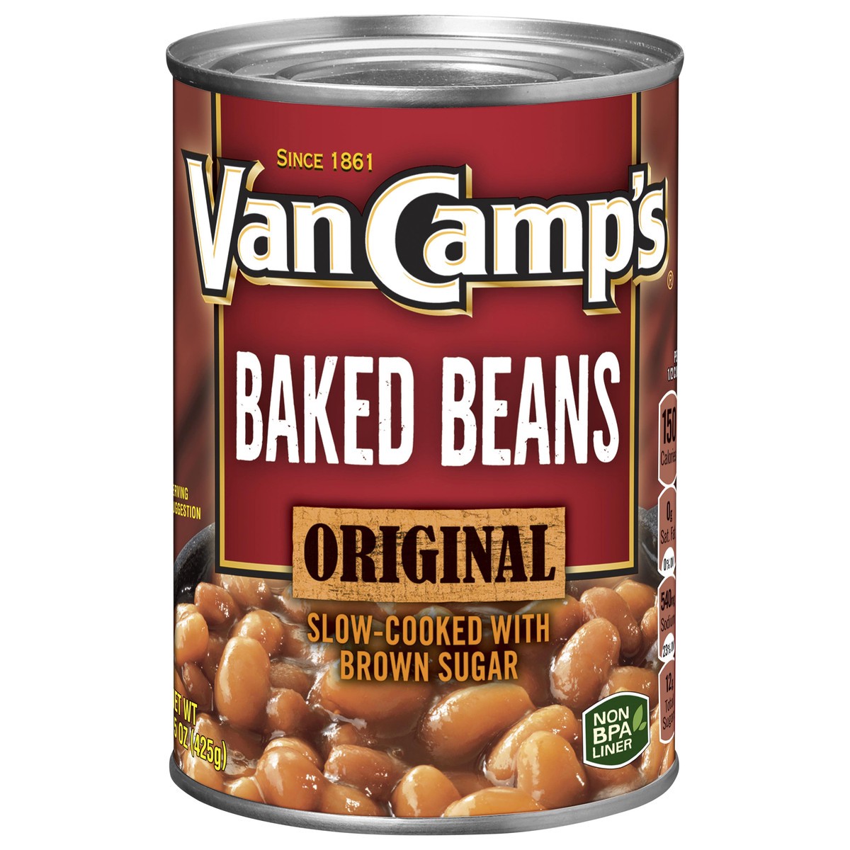 slide 1 of 3, Van Camp's Original Baked Beans 15 oz, 15 oz