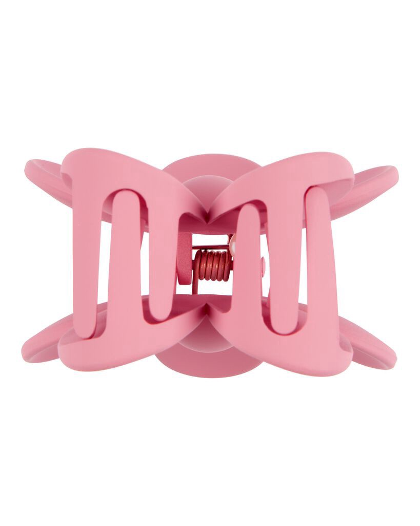 slide 2 of 2, Carter's Toddler 2-Pack Floral Hair Clips White/Pink OSZ, 1 ct