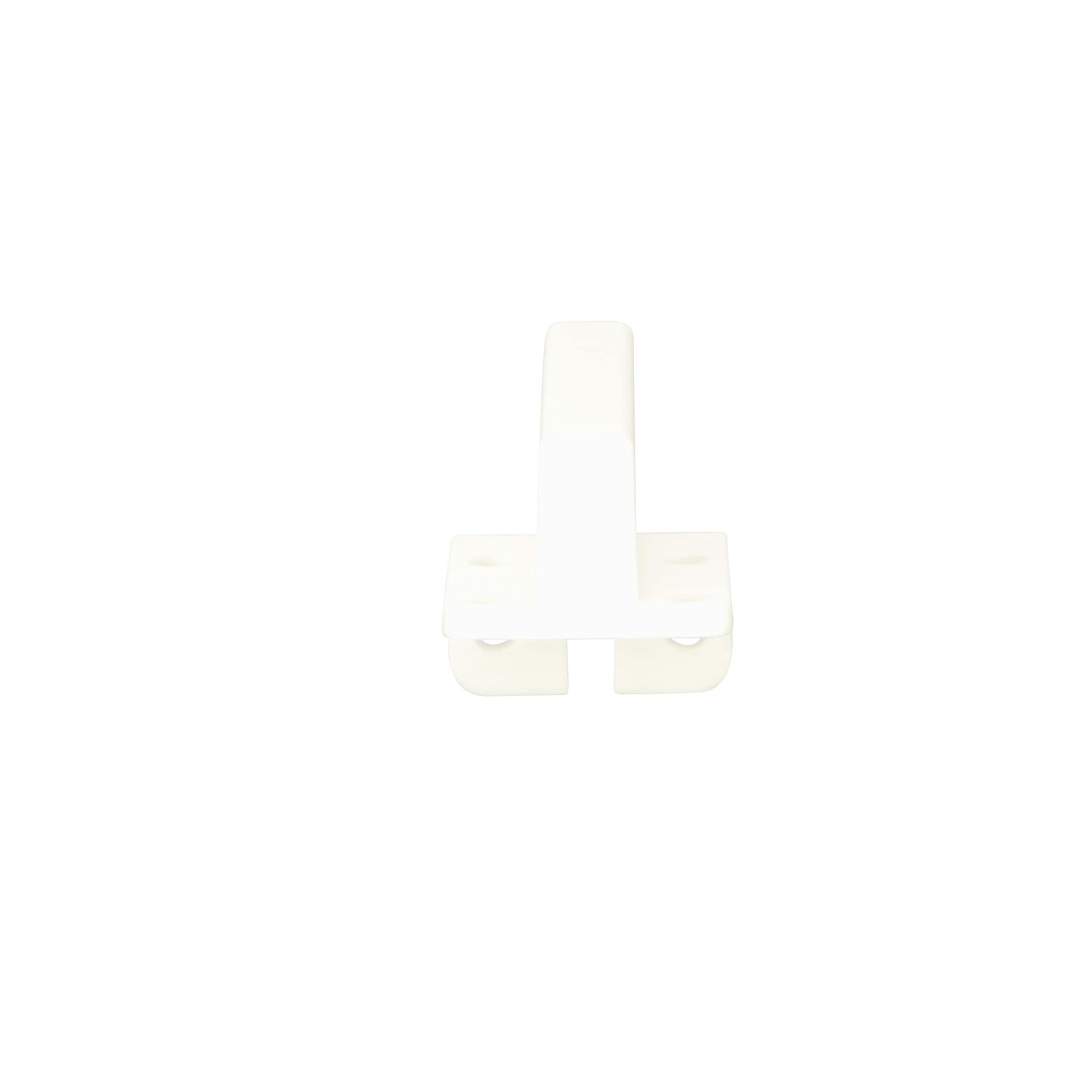 slide 2 of 4, Bertha 1-in White Plastic Screen/Storm door pnuematic closer, 1 ct