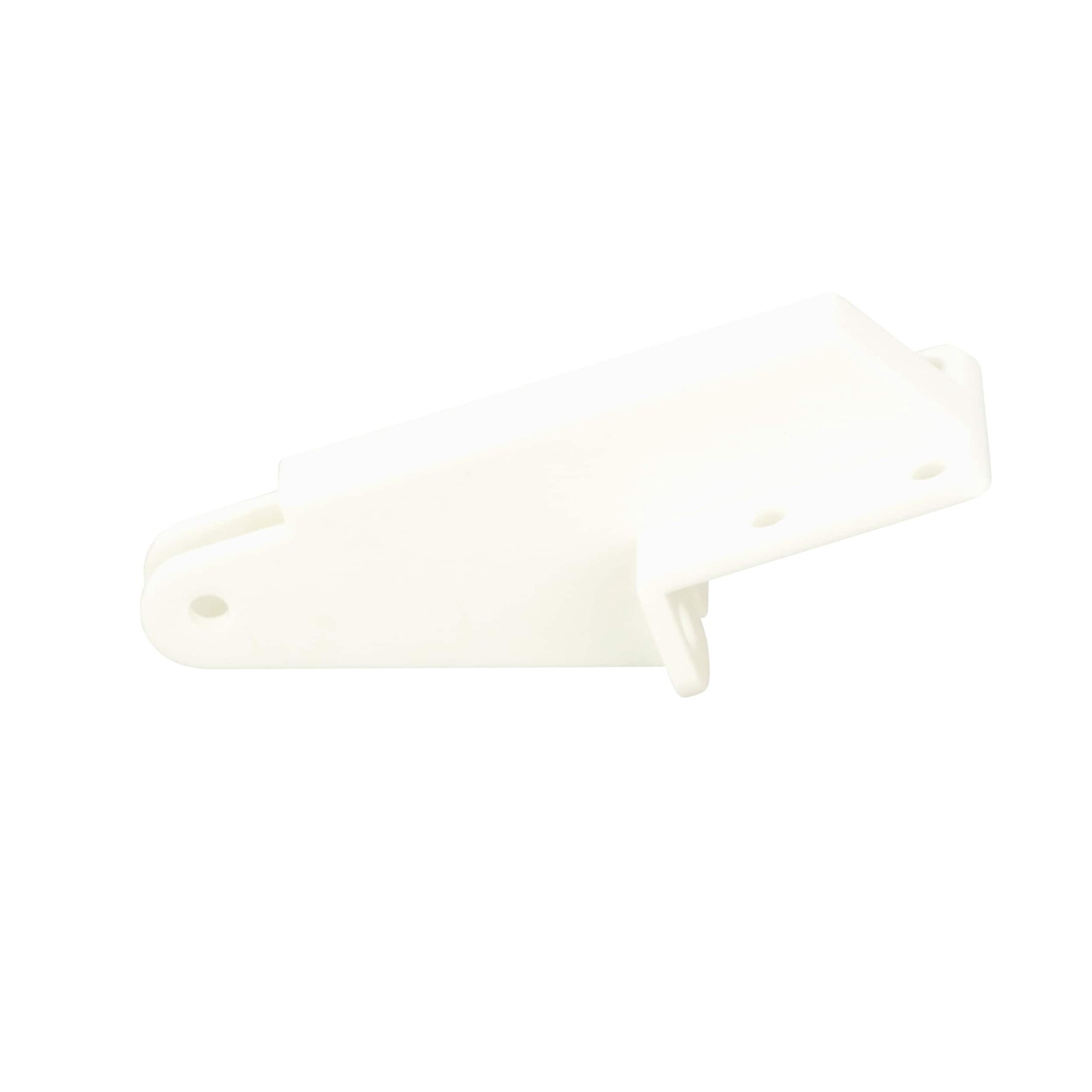 slide 1 of 4, Bertha 1-in White Plastic Screen/Storm door pnuematic closer, 1 ct