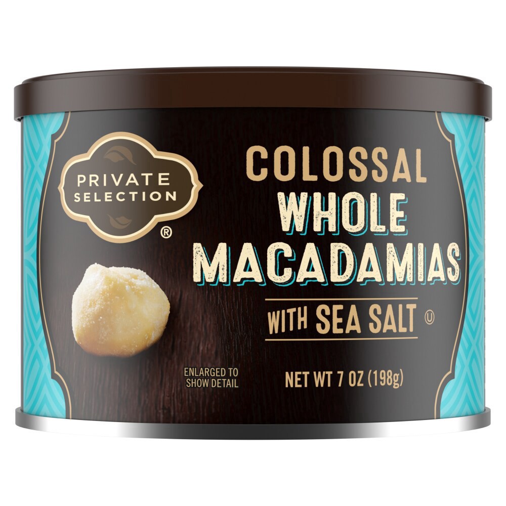 slide 2 of 2, Private Selection® Salted Colossal Whole Macadamias - 7 oz, 7 oz
