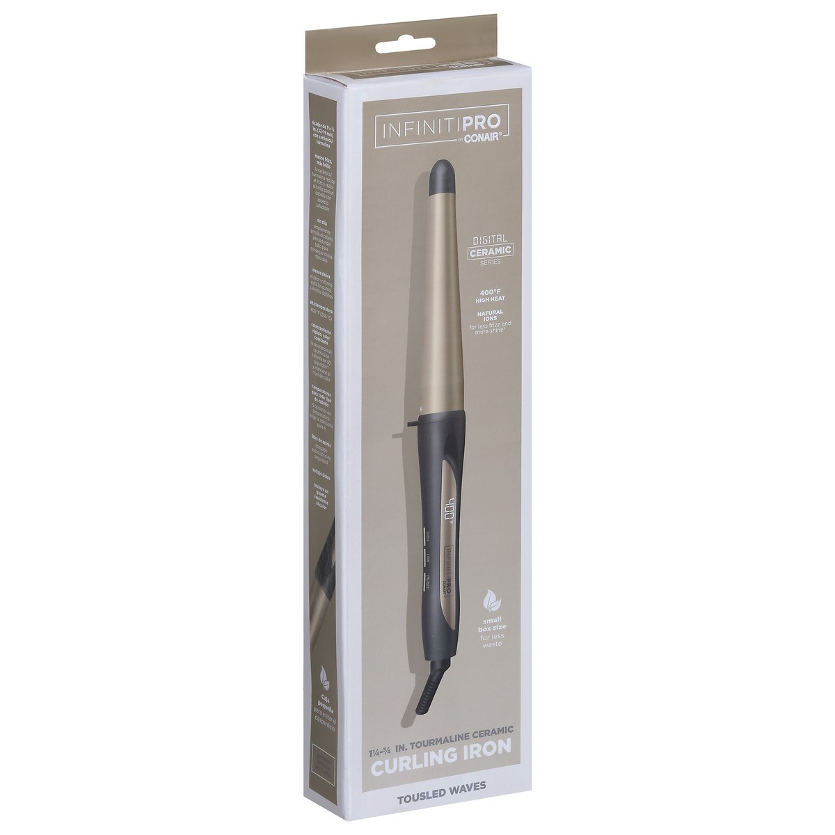 slide 2 of 9, InfinitiPro Tourmaline Ceramic Curling Iron 1 ea, 1 ct