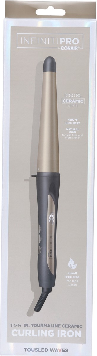 slide 6 of 9, InfinitiPro Tourmaline Ceramic Curling Iron 1 ea, 1 ct
