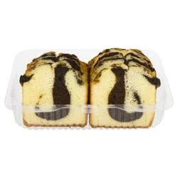 Bakery Marble Pound Cake Sliced