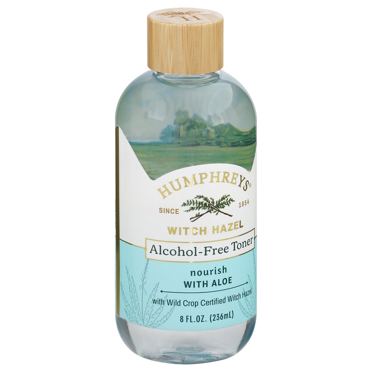 slide 2 of 9, Humphrey's Nourish Alcohol-Free Toner with Aloe 8 oz, 8 oz