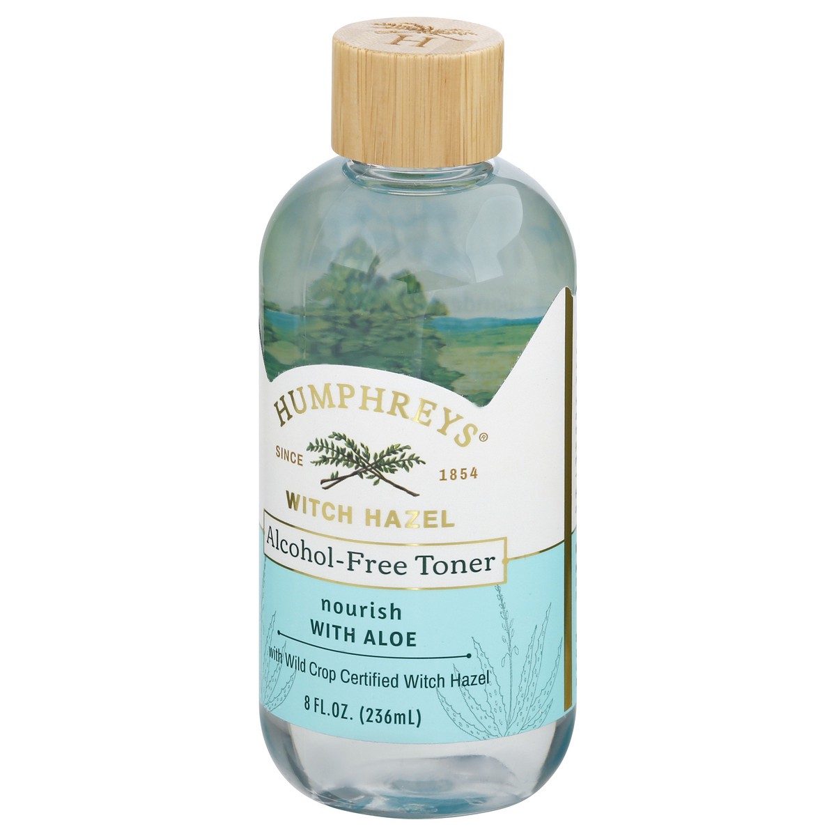 slide 7 of 9, Humphrey's Nourish Alcohol-Free Toner with Aloe 8 oz, 8 oz