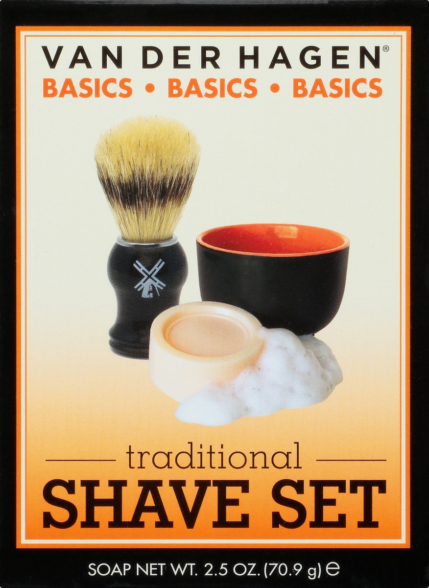 slide 1 of 9, Van Der Hagen Premium Shave Set, 1 ct