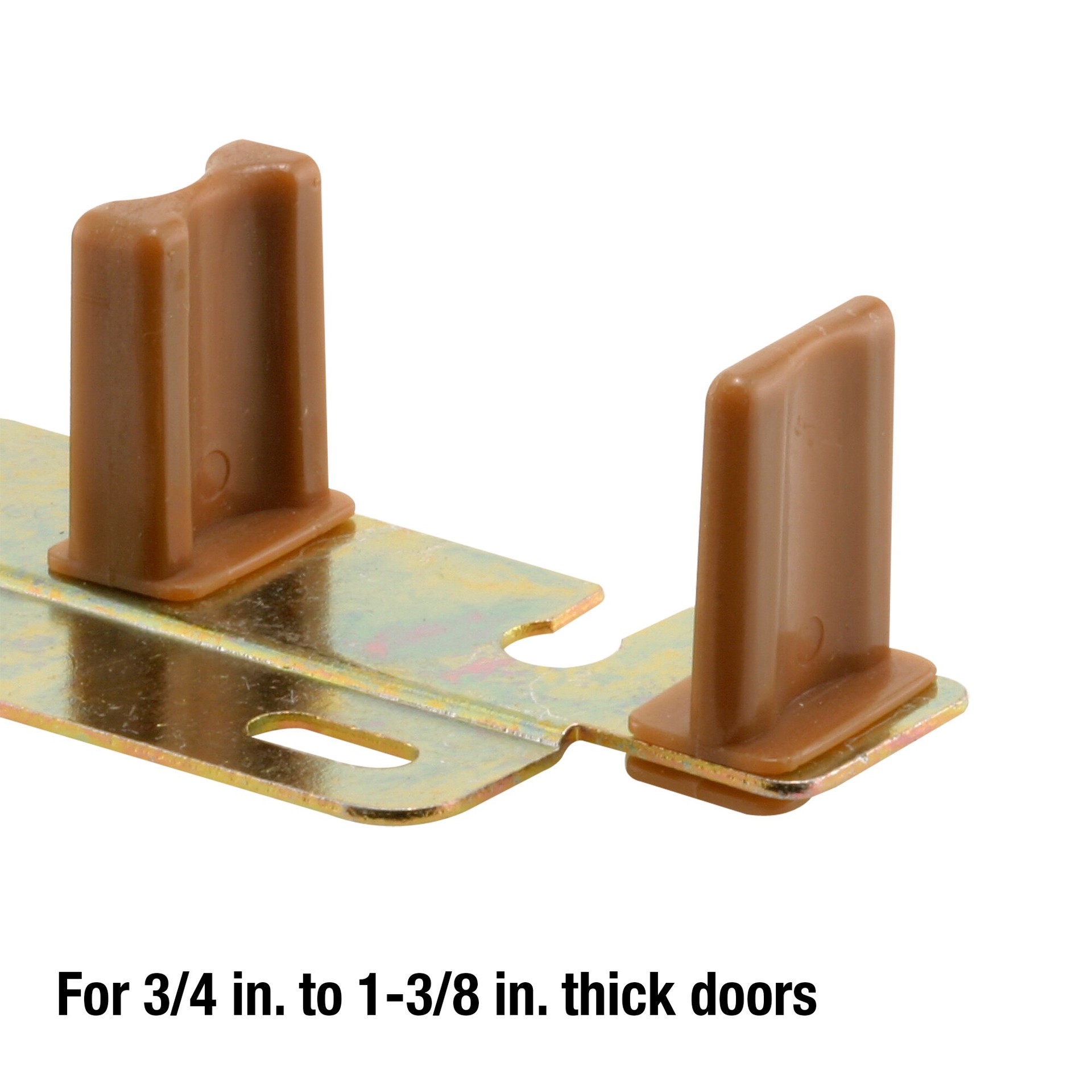 slide 2 of 6, Prime-Line 3.9400-in Adjustable Sliding Closet Door Floor Guide, 1 ct