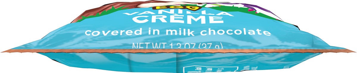 slide 3 of 8, RUSSELL STOVER Easter Vanilla Crème Milk Chocolate Candy Easter Egg, 1.3 oz., 1.3 oz