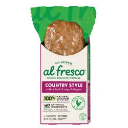 Al Fresco Country Style Chicken Breakfast Sausage Patties, 7 oz