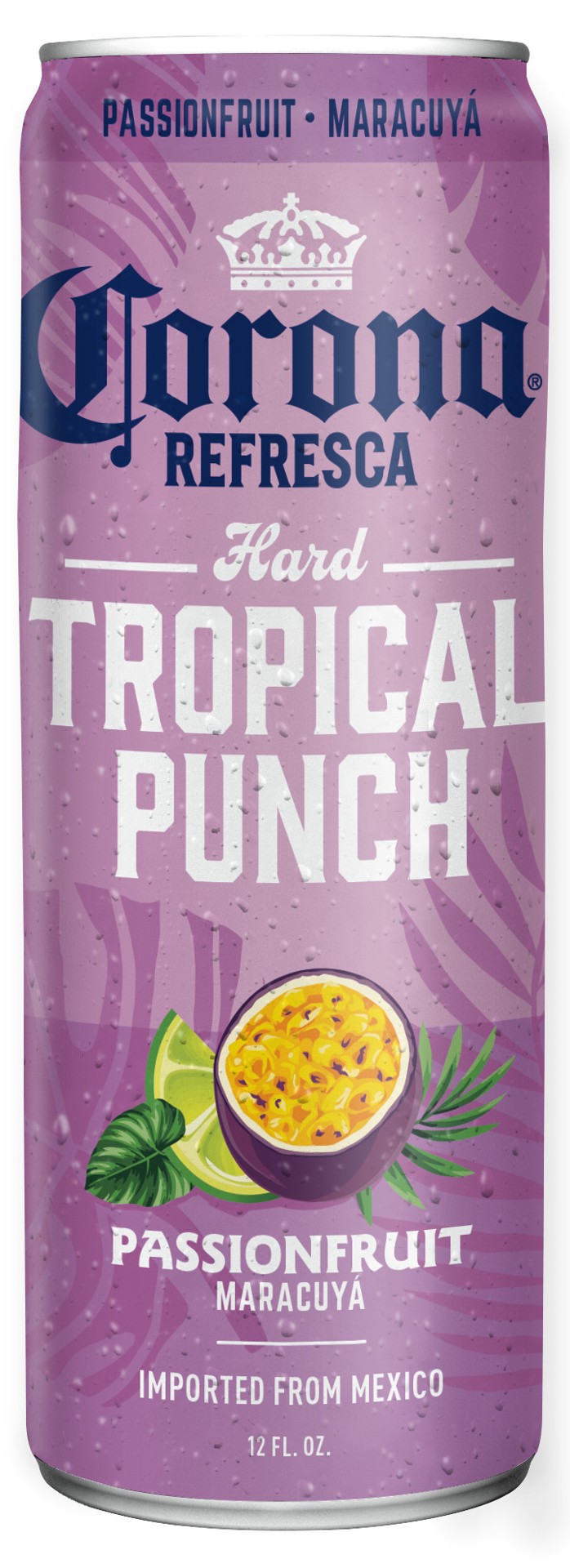 slide 1 of 6, Corona Refresca Hard Tropical Punch Passionfruit Can, 12 oz